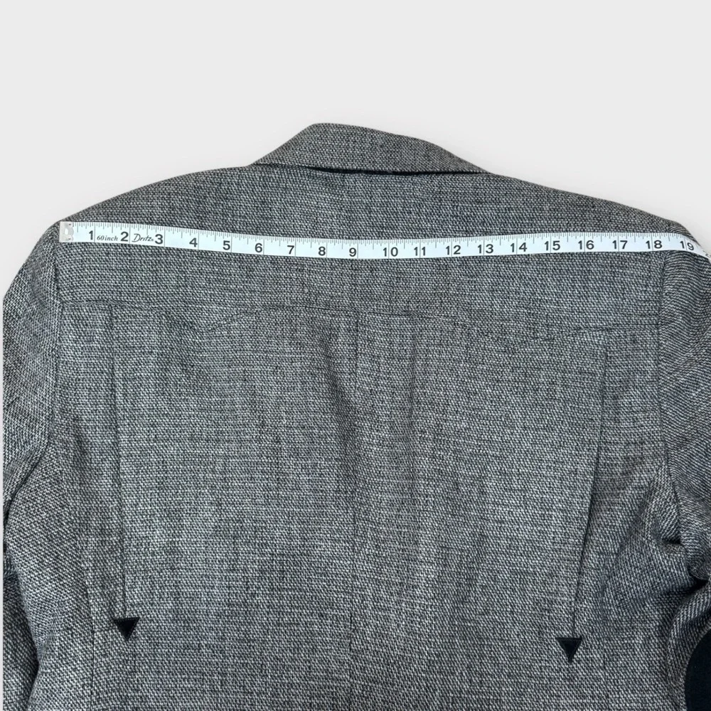 Silverado Mens Yoked‎ Western Blazer 38R Elbow Patches Union Made USA Vintage